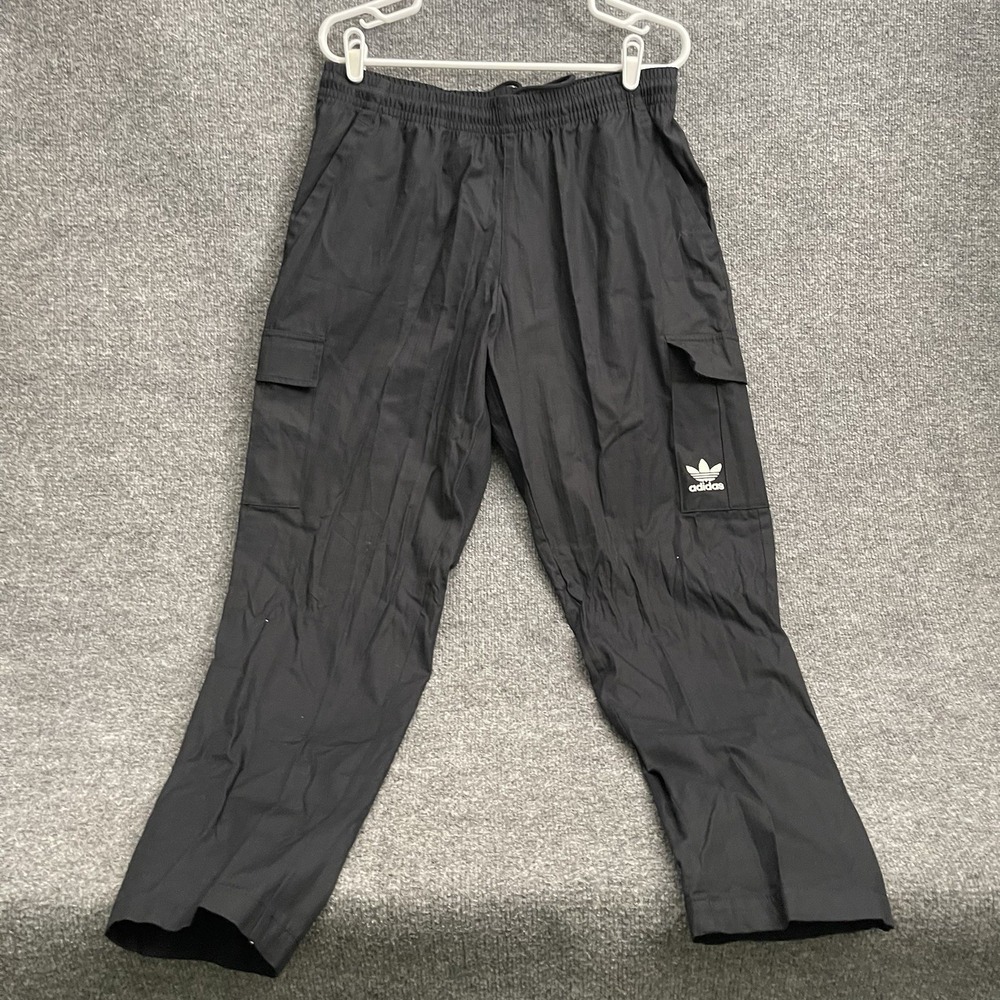 Adidas Enjoy Summer Cargo Pants Mens Sz L Ripstop Utility Pockets Hiking Trail